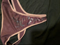 Stinky cheese well used thong