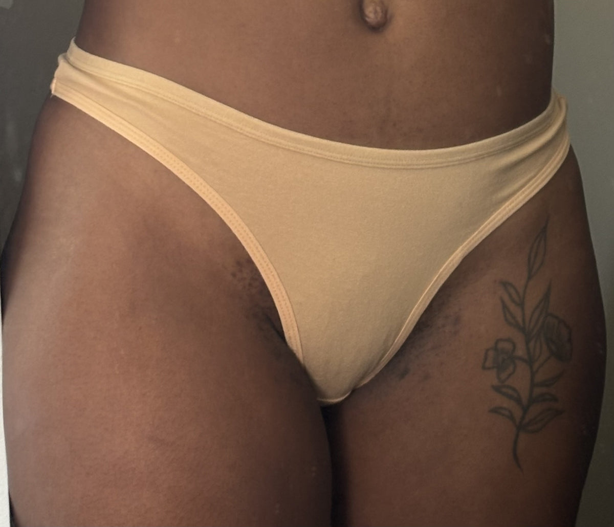 Yellow Cotton Thong 💛☁️