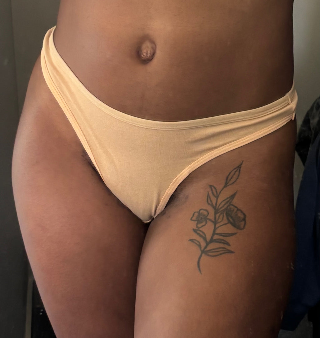 Yellow Cotton Thong 💛☁️