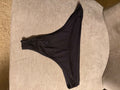 Black thong