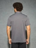 Men Solid Slim Fit Polo T-shirt with COTFLEX
